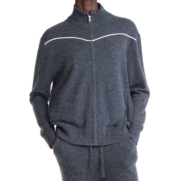 Cashmere Zip-Up Jacket from NakedCashmere